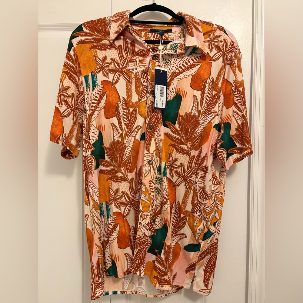 Shore Tropical Print Men's Shirt